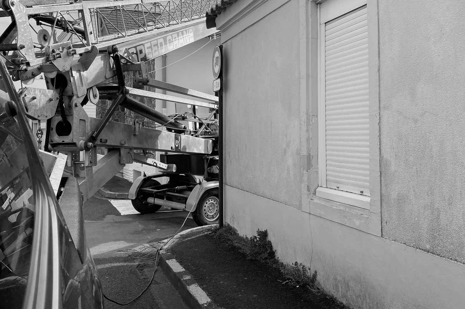 Grue speed crane